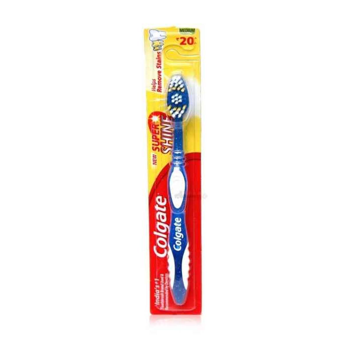 Colgate Super Shine Medium Toothbrush